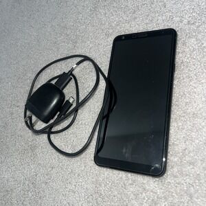 LG Stylo 4 LM-Q710.FGN Aurora Black For Parts Only W047741 Locked, Disabled